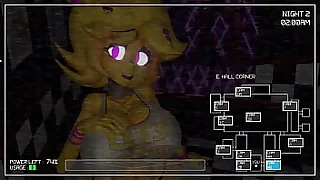 Five Nights in Anime 3D 肏第五天真他媽有夠難