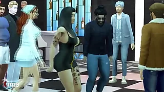 Picking up a hot brunette at the club  The Xims