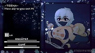 Succubus Hunt  I fucked a insensible on every side White Girl with a Big ass and she passed me on every side her friend Hentai sex game  part 2