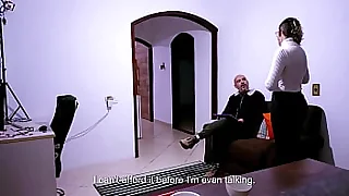 In the air debt she had sexual relations with the owner of the house to pay the rent