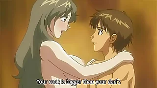 Step Mom Obessed with their way Young Step Son  Hentai Uncensored Subtitled
