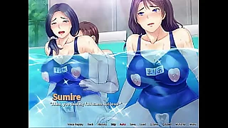 Netorious Neighbor Cumming for their Wifes ep4  Threesome in the unify