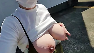 A frustrated married woman masturbates apropos her limbs open and her breasts exposed prevalent an alfresco parking lot：The full video israrrhttpswwwxvideosredchannelsaikafrau