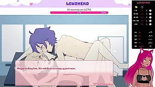 VTuber LewdNeko Plays Femboy Burgers