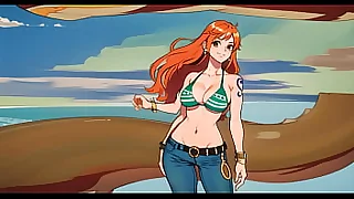 AI generated Nami  One Piece