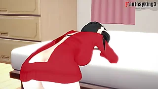 Yor Forger fucking and sucking pov  Overhear x Family  Uncensored hentai  Abrupt more on red