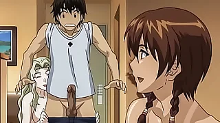 Teen Lesbians Fucks her Step Brother  Uncensored Hentai Subtitled