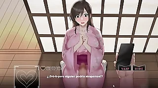 Hentai Game ║ NtrAholic ║ │Fuck his wife in front of him and go to termal onsen to fuck his wife │ ►PART 8◄