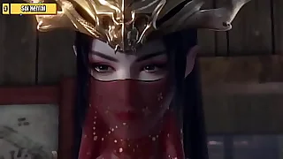 Hentai 3D ep96  Medusa Queen seduce with respect to a dildo