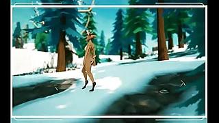 Sapphire Safari  Futanari Hentai Amusement PornPlay  Ep1 pokemon liking for monster futa girls photoshoot not susceptible a desert island