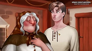 Handsome Boy Give Ancient Granny A Kiss Increased by Fuck Her Hard  What a Legend!  Part 9