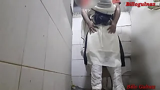 Indian teen18first time painful anal sexual connection with boyfriend in washroon