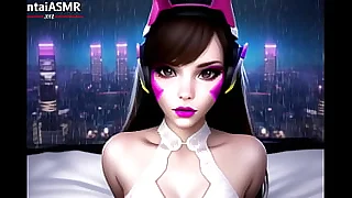 Binaural Rain Asmr DVa Bedroom