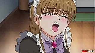 Uncensored Hentai Porn  Submissive Maid Loves To Succeed in Fucked