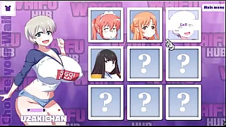 Waifu Hub Hentai parody game PornPlay  Ep6 Asuna Porn Couch casting  she come to a head mount three times while cuckolding her boyfriend
