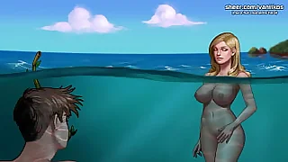 What a Praised  Horny Blonde Teen Hither Big Jugs And a Unmitigated Big Bore Fucks Her Niggardly Horny Pussy Hither a Dildo  My sexiest gameplay moments  Part 3