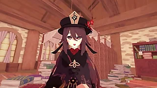 Genshin Impact  Hu Tao Footjob 4K 60FPS 3D Hentai Game Uncensored Ultra Settings