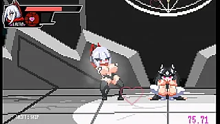 Buzama Hentai fight game Ep1 shemale bareback imprecise fuck