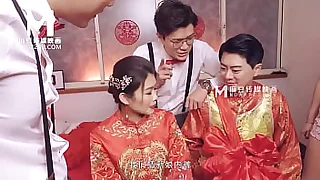 ModelMedia AsiaLewd Wedding SceneLiang Yun FeiMD0232Best Precedentsetting Asia Porn Video