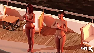 WaterWorld  Hanging Yoga Bare Chest E1 12