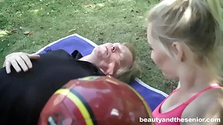 Fuck me hard Grandpa!