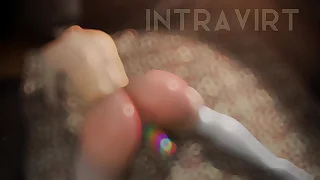 korean hottie dildo 3d hentai animation