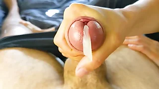 Big BOOBS Japanese doing lengths HANDJOB