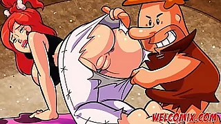 Stretching the pussy regarding the yoga class  The Flintstoons