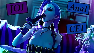 Audio JOI con Jinx Esta loca quiere hacerte anal y CEI