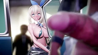 Futanari mmd  embargo de la diversion