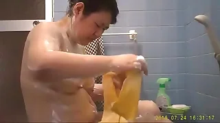 Japanese BBW shower