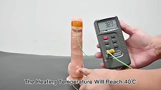 test the dildo with charging remote control vibration and heating pretend to discern the quality from the Chinese factory