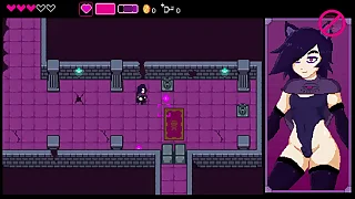 Gameplay The Nekomancer 1 Niedlicher Femboy Catboy kämpft gegen Brute