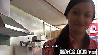 Mofos  Public Pick Ups  The Customer Always Cums First starring Valerie Collien