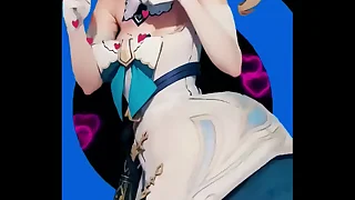 What’s Barbara’s sweet charm – AI GENERATED – genshinimpact shorts