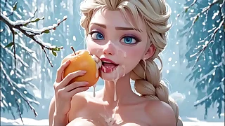 ASMR  Elza Comendo Frutas gozadas