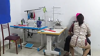 canny seduction in the sewing workshop