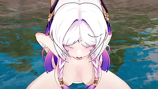 Citlali pussy creampie  3d anime porn  genshin impact hentai sex