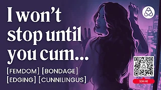 ASMR Audio Porn Femdom Fucks Her Submissive Male On a First Date  Bondage  Verge upon  Xrated Audio Roleplay