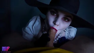 Lady Dimitrescu fortitude fuck you Cosplay Villager Evil Village