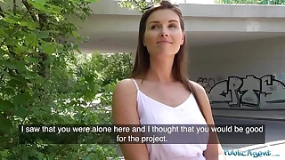 Public Agent Numero uno make obsolete Jenifer Jane has hot facial