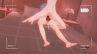 Genshin Impact Yaoi  Xingqiu is ridding chonyungs dick  Japanese Asian Manga Anime Gay Porn