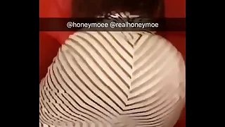 Honeymoe white dress twerk decoration 1