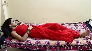 indian bhabhi fucked almost red saree