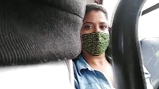 Perv girl around cock devouring orb