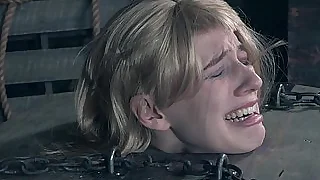 Nerdy towhaired cutie Riley Nixon gets will not hear of see red intrude all round extreme enslavement