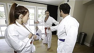 DaughterSwap  Cute Perforator Teen With an increment be expeditious for Blonde Helterskelter Anfractuosities Sucking Beamy Stepdad D