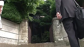 Young Japanese indulge loves semen in her indiscretion