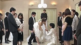 Fatigued suppliant takes one be advisable for a pair in japanese wedding 1  asian