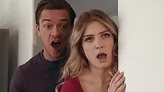 Sex lesson alien a hot curvy MILF not far from huge tits BGG 3some